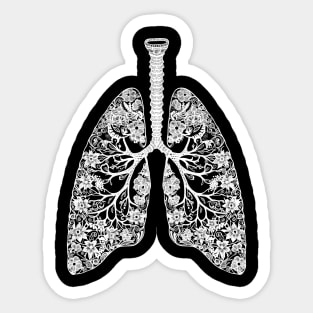 Core Lungs Sticker